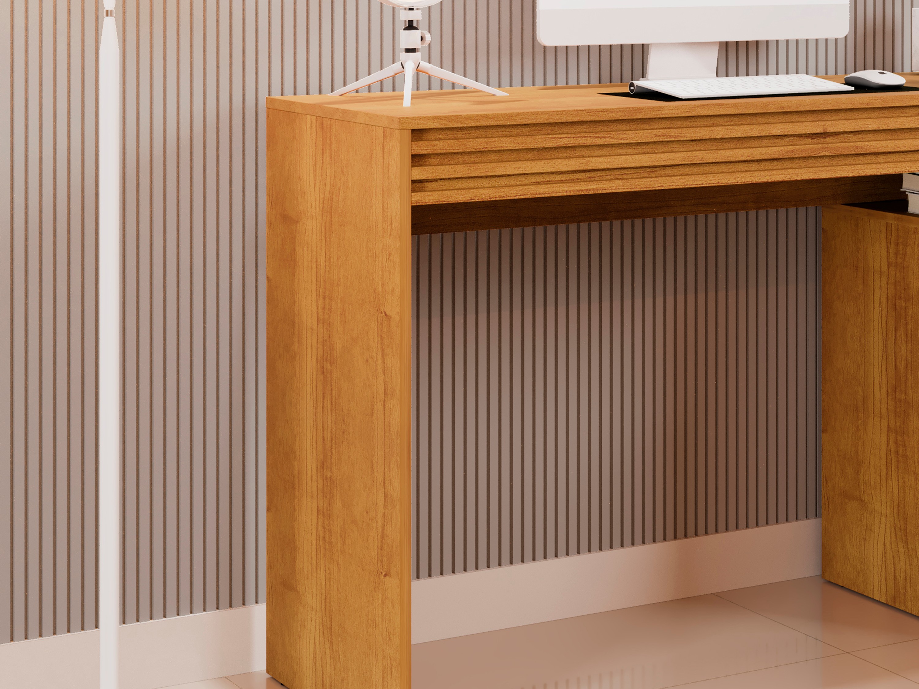 Estrutura 100% MDF com Sapatas