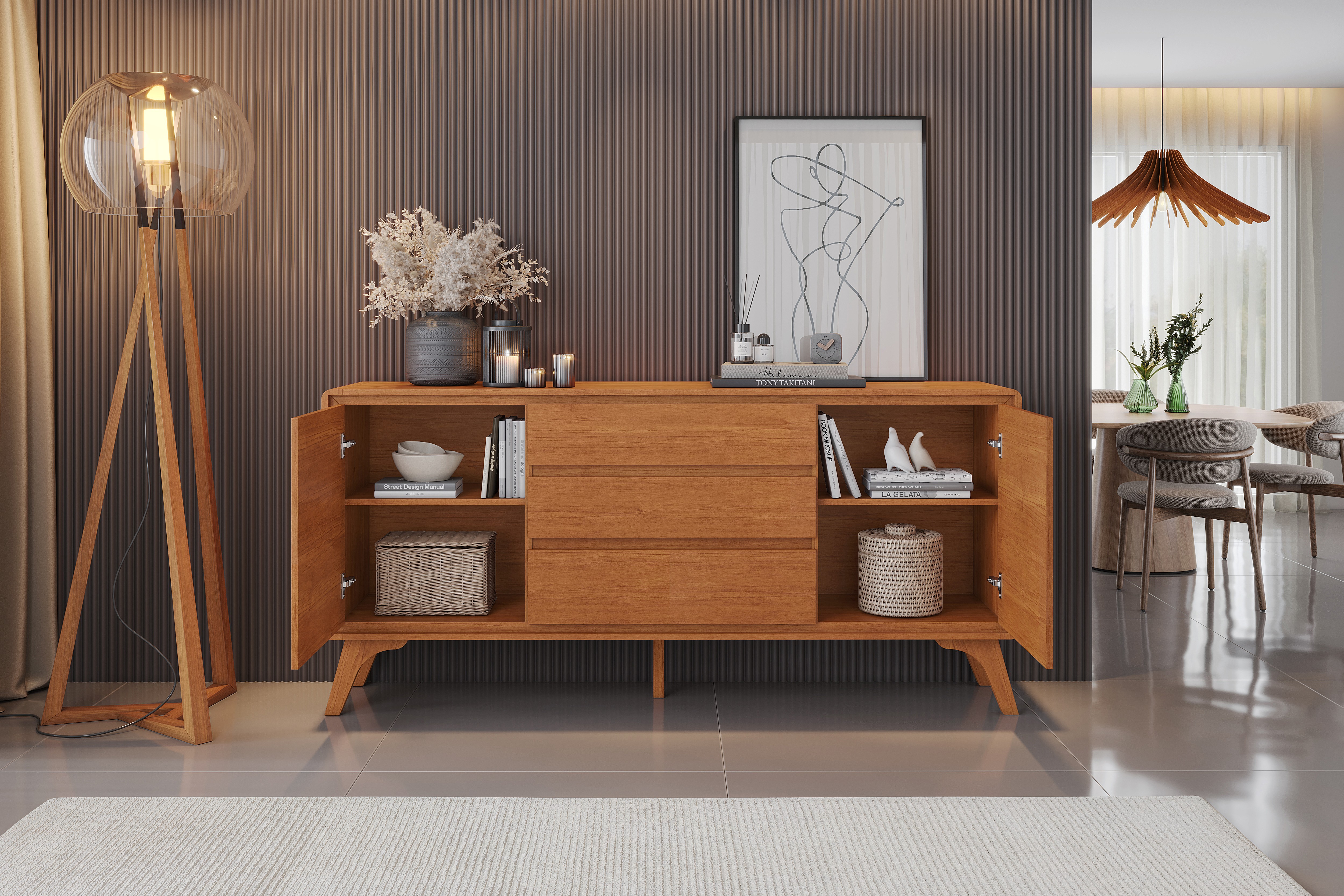Estrutura 100% MDF